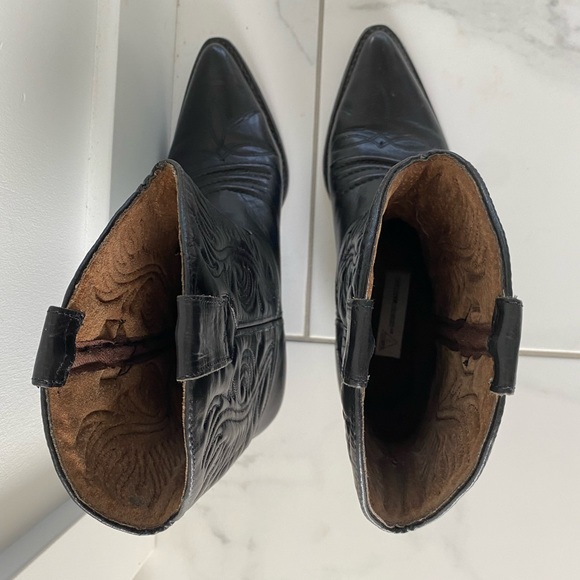 Guess Leather Cowboy Boots - Picture 2 of 3